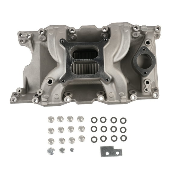 GELUOXI Small Block Dual Plane Intake Manifold for Dodge Charger Chrysler Plymouth 318 55026