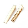 thumbnail image 3 of Iron Alligator Hair Clips Findings Light golden 57x11x10mm, 3 of 4