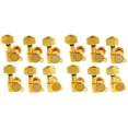 thumbnail image 1 of 12 PCS Golden Guitar Sking Tuning Pegs Sintonizadores Cabezas de la máquina, 1 of 5