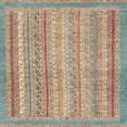 thumbnail image 1 of Ahgly Company Indoor Square Abstract Gold Brown Oriental Area Rugs, 7' Square, 1 of 6