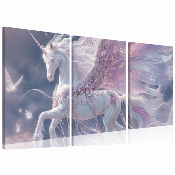 High Quality Print Canvas Print 3 Piece Set, Beautiful Wall Art, Perfect Home Living Room Bedroom Study Wall Decoration Gift, 12x16 Inch