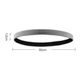 thumbnail image 6 of NIBOLOG Elastic Sports Headband Silicone Non-Slip Breathable Sweatband Moisture-wicking Running Headband for Yoga Fitness Men Women, 6 of 8
