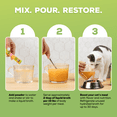 thumbnail image 4 of Brutus Bone Broth Cat Food Topper – Salmon-Flavored, Fortified with Omega 3, 6 & 9 from Marine Microalgae Oil for Skin & Coat, Savory Cat Broth for Mealtime Hydration 5-Pack Powder Sticks Makes 40 oz, 4 of 8