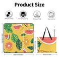 thumbnail image 2 of Tropical Fruits with Exotic Flavors Picnic Blanket Waterproof Outdoor Beach Blanket Hand-held Pad Suitable for Travel, Camping, Beach, Family Gatherings, 2 of 7