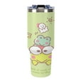 thumbnail image 4 of Keroppi 40oz Insulated Tumbler Cup - Extra Large Leak-Proof Travel Mug with Straw &amp; Handle, Double-Wall Vacuum Stainless Steel, Keeps Drinks Hot/Cold for Hours - Perfect for Iced Coffee, Tea, Sod, 4 of 8