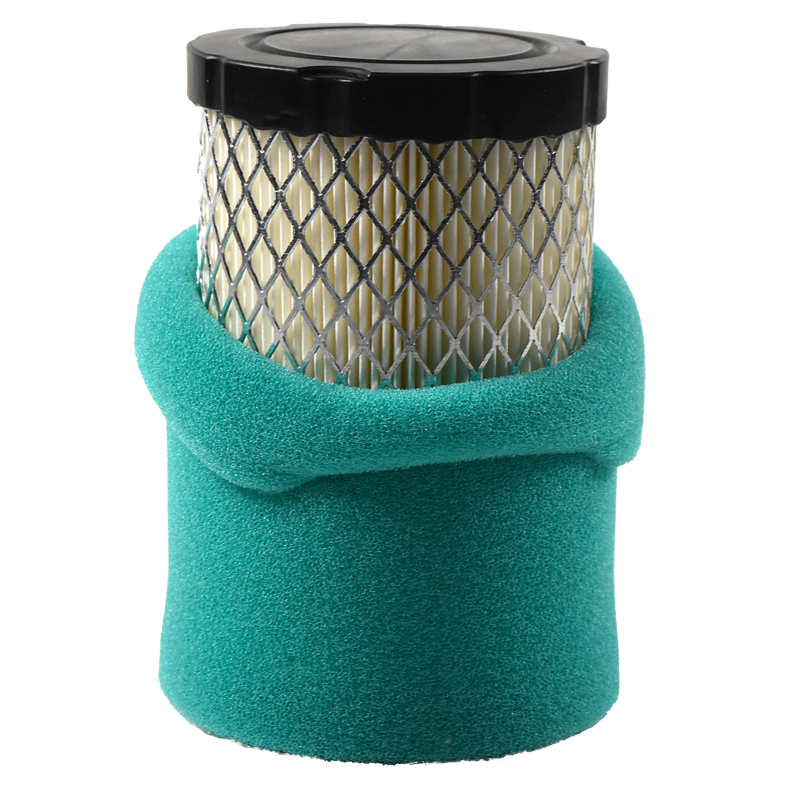 HQRP 2-pack Air Filter Kit compatible with Husqvarna YTA22V46 YTH22V46 YTH24V48 GTH52XLS HU800AWD, Craftsman IT2000 IT1500, Poulan-Pro PB22VA48 Riding Mower Lawn Tractor