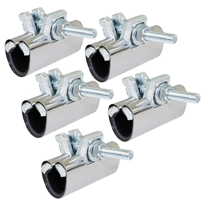 Pinza de reparación de tuberías Highcraft IPS de acero inoxidable de 3/4 pulgadas (paquete de 5)
