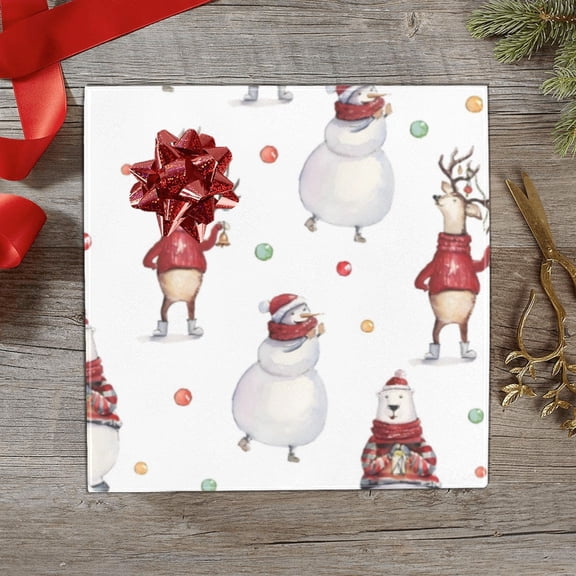 Christmas Wrapping Paper | Premium Holiday Gift Wrap | Polar Santa 58" x 23" (1–5 Rolls) - 1 Roll