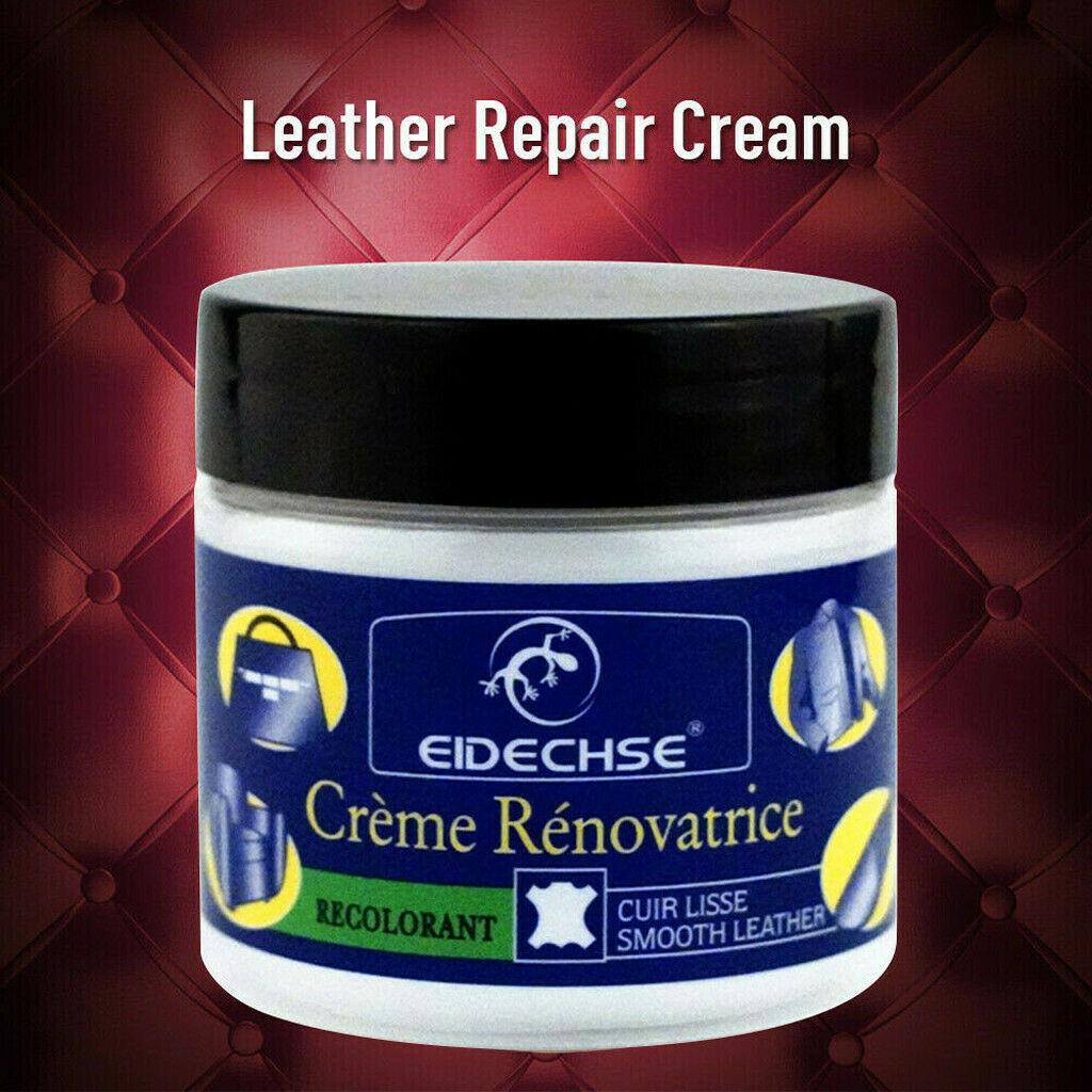 Reconditioning Leather Cream+Sponge Set Repair Kit Auto Car Seat Sofa ...