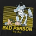 thumbnail image 2 of Rick And Morty T-Shirt Bad Person Unisex Graphic Tee For Men & Women, 2 of 7