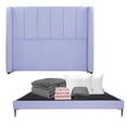 thumbnail image 1 of Box Base Cama Slim King Size+Cabecera Foss Lila+Almohada Royal Twin+Protector Lux+Sabanas Royal+Edredon Homy, 1 of 8