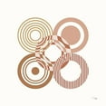 thumbnail image 3 of Pela 12x12 Black Modern Framed Museum Art Print Titled - Deco Retro blush III, 3 of 5