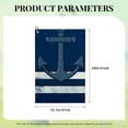 thumbnail image 6 of ONETECH Anchor Golf Accessories and Gifts Super Absorbent Microfiber Golf Towel 1PC, 6 of 7
