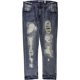 thumbnail image 1 of INC Hombres Berlin Mega Ripped Slim Fit Jeans, Azul, 38W x 32L I-N-C Ajustado, 1 of 2