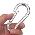 thumbnail image 3 of Swing Connector Stainless Steel, Large Keychain Carabiners Clip Set For Outdoor Camping And Swingset, 3 of 8