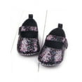 thumbnail image 2 of Lavaport Baby Girl Sequins Glitter Sneakers Soft Sole Crib Shoes First Walker 0-12M, 2 of 5