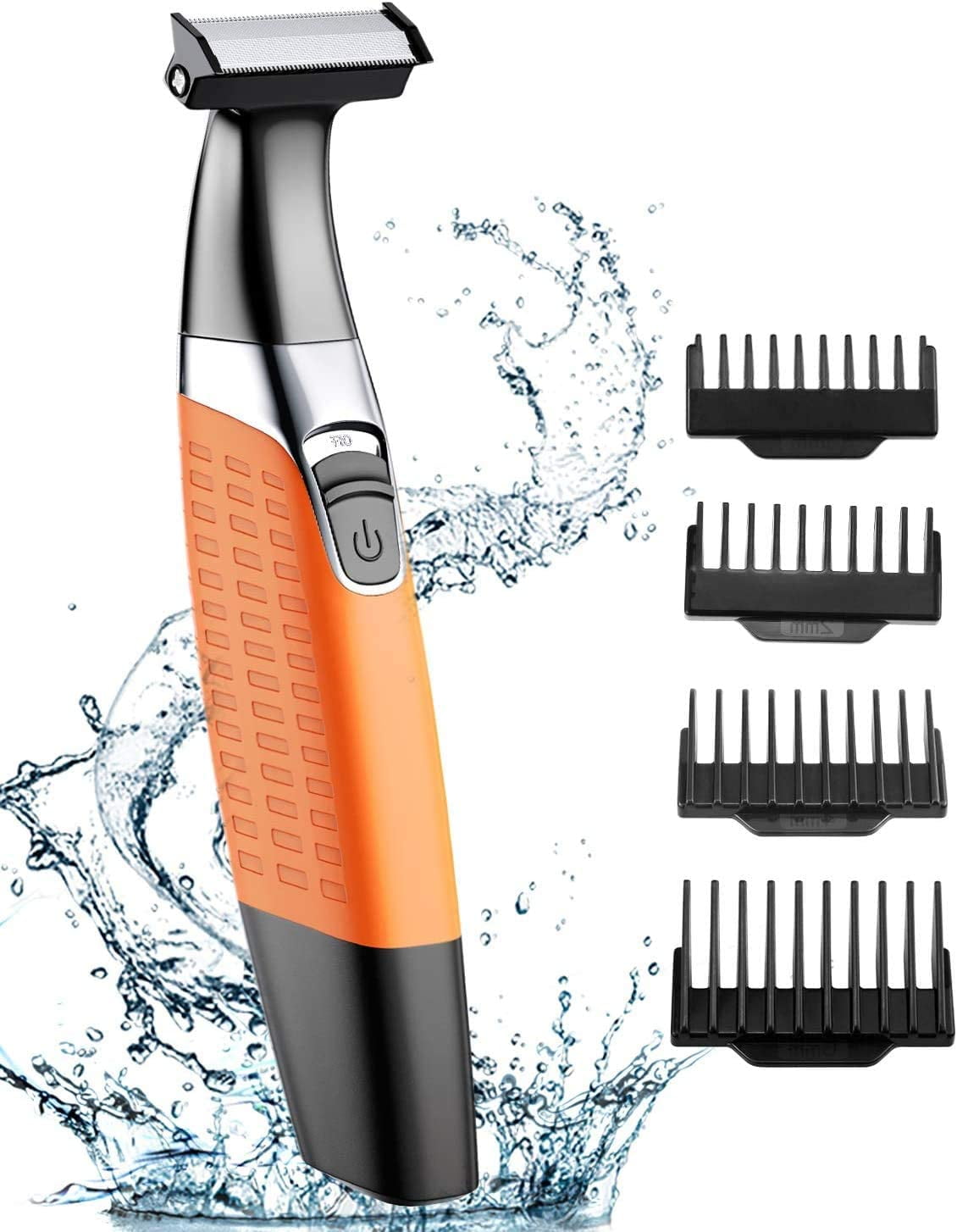 Beard Trimmer, Wet and Dry Electric Shaver Razor, Rechargeable and