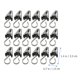 thumbnail image 3 of 100 piezas de clips para cortinas con ganchos para colgar cortinas, clips para cortinas de ducha con ganchos, 3 of 5