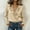 01 Gold, variant on Womens Dressy Casual Blouses 3/4 Sleeve V Neck Ruffle Tops Business Ladies Summer Trendy Fashion Work Shirt