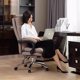 thumbnail image 5 of Design Leather Recliner Office Chair Ergonomic Nordic Executive Leisure Rotating Chair Relax Fashion Chaise De Bureau Furniture My Lux Decor Round, 5 of 14