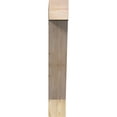 thumbnail image 2 of Ekena Millwork 6"W x 34"D x 38"H Traditional Block Rough Sawn Bracket, Douglas Fir, 2 of 25