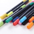 thumbnail image 4 of Water-Based Marker Soft Head Double Head Watercolor Paint Pen Color Pen Hand-Painted Set Writing Brush, 4 of 7
