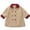Khaki, variant on Girls Trench Coat Mid Length Long Sleeve Colorblock Lapel Collar Double Breasted Cotton Winter Jacket Overcoat (2 Years, Khaki)