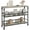 Grey, variant on 43" Narrow Console Table with Shelves, 3 Tier Industrial Entryway Sofa Table, Space Saving Rustic Hallway, Living Room Side Table for Bedroom, Apartment, Foyer