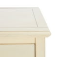 thumbnail image 6 of SAFAVIEH Ziva One Drawer Nightstand With Glass Cabinet Barley, 6 of 7