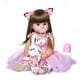 thumbnail image 4 of Muñeca bebé renacida YONGSHENG 22 pulgadas Silicona Vinilo Realista Niño Niña, 4 of 5