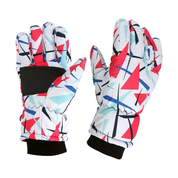 XZNGL Kids Gloves Winter Girls Winter Gloves for Kids Boys Girls Snow Windproof Mittens Outdoor Sports Skiing
