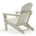 thumbnail image 6 of Westin Outdoor Braxton Folding Plastic Adirondack Chair (Set of 4), White, 6 of 14