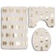 thumbnail image 1 of ABPHQTO Girasoles de verano Juego de alfombras de baño de 3 piezas Alfombra de baño Alfombra de contorno y tapa de inodoro ABPHQTO Cont-CHAPPLE-21245, 1 of 2