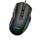 thumbnail image 3 of Ratón para juegos con cable, 10 botones, ratón para juegos, accesorio de computadora RGB ajustable con luz colorida Inevent EL002671-00B, 3 of 7