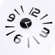 thumbnail image 2 of 24X 3D Decoración del Hogar Reloj de Pared de Cuarzo DIY Relojes Reloj de Moda de Sala de Estar de Acrílico Espejo Pegatinas de Negro, 2 of 5