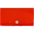 thumbnail image 3 of JAM Paper 13 Pocket Expanding File, Red, 24/Pack, Check Size, 5 x 10 1/2, 3 of 5