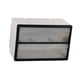 thumbnail image 4 of Organizador de gabinete de almacenamiento con cajones para baño, herramienta con compartimento contenedor para 2 cajones, 4 of 9