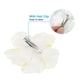 thumbnail image 4 of Uxcell Flores de Hibisco Hawaiano Flores Artificiales Clip para el Cabello DIY Flor de Hibisco Espuma Amarilla 10 Paquete, 4 of 6