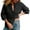 Black, variant on Wancir Women's 2024 Fall Long Sleeve Sweater Cardigan Cable Knit Open Front Button Outwear Coats