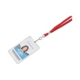 thumbnail image 3 of 1Pack Advantus Deluxe Lanyards, Metal J-Hook Fastener, 36" Long, Red, 24/Box (75425), 3 of 4