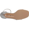 thumbnail image 4 of Sam Edelman Women's Peonie Heeled Sandals Silver Glitter 8.5W, 4 of 6