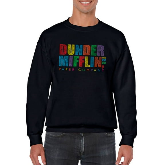 Dunder Mifflin Paper Co. Sweatshirt Men The Office, Male x-Large