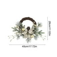 thumbnail image 3 of Garland for Christmas Celebration Artificial Christmas Vine Decoration Indoor Outdoor Door Fireplace Showcase Home Celebration Ornament for Holiday Party, 3 of 6