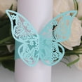 thumbnail image 4 of BAETEUY 20Pcs Butterfly Napkin Ring Paper Holder Wedding Banquet Dinner Table Decoration, 4 of 8