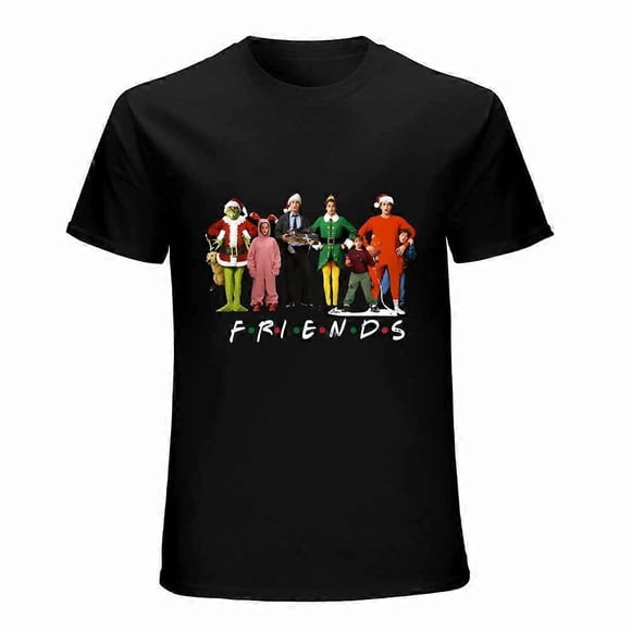 Christmas Friends T-shirt 90's Movies Tee Christmas Gift For Friend
