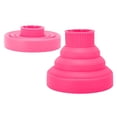 thumbnail image 4 of Universal Collapsible Hair Dryer Diffuser Attachment- Salon Grade tool,Lightweight Foldable Portable Travel Folding Design Fit Most of Blow Dryers,Pink, 4 of 5
