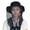 Black, variant on Mosquito Head Net Hat Sun Protection Bucket Hat with Hidden Net Mesh Foldable Fly Protection Netting Hat for Outdoor Fishing Hiking