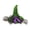 B, variant on Halloween Hat Witch Decoration Props Adult And Child Cosplay Witch Headdress Hat Cosplay Costume Accessories For Party