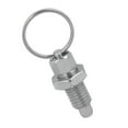 thumbnail image 1 of keepw Plongeur d'Index avec Ressort à Anneau, Goupille de Verrouillage, Acier Inoxydable M16-8, 1 of 1