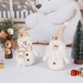 thumbnail image 2 of 2 uds juguetes enanos de Navidad muñecos de nieve viejos productos decorativos de Navidad adornos de regalo de Navidad, 2 of 5